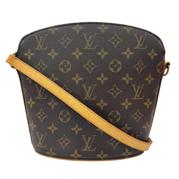 LOUIS VUITTON Brown Monogram Shoulder Bag
